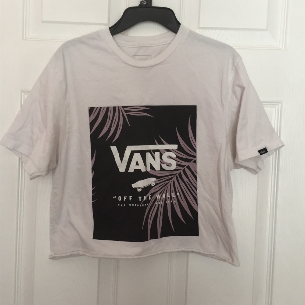 Cropped Vans T-shirt